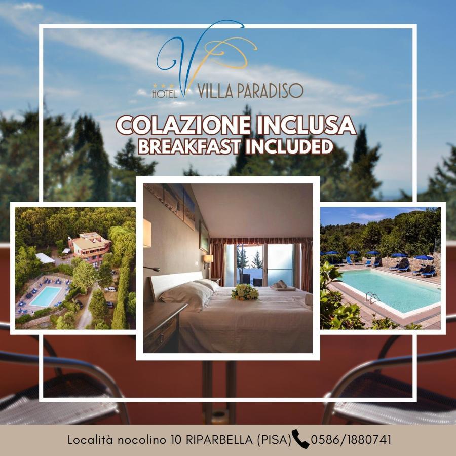 Hotel Villa Paradiso Riparbella Kültér fotó